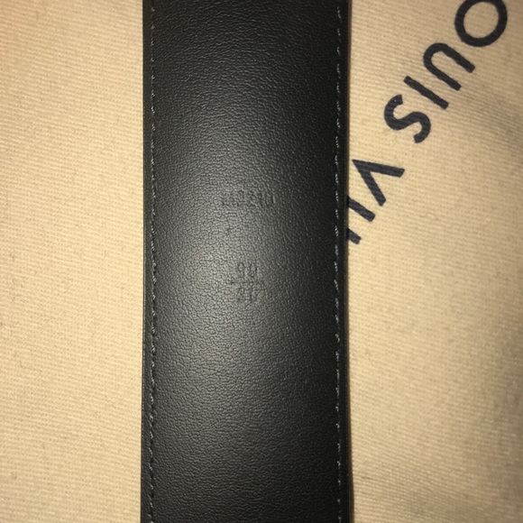 LOUIS VUITTON BELT - SIZE 36 - Picture 5 of 8